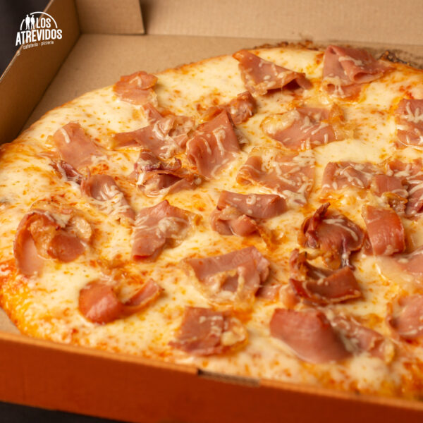 Pizza jamón Serrano