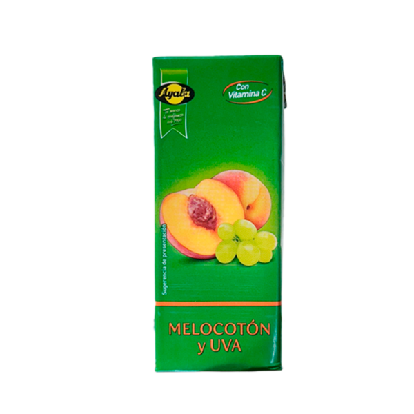 Jugo de Melocotón y Uvas Ayala 200 ml