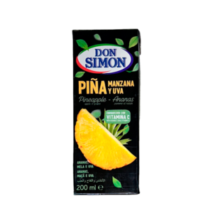 Jugo de Piña Manzana y Uva don Simón 200ml